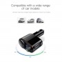 Baseus Chargeur de voiture Wireless Bluetooth V4.2 Transmetteur FM Lecteur MP3 3.4A Double chargeur de voiture USB, Support U...