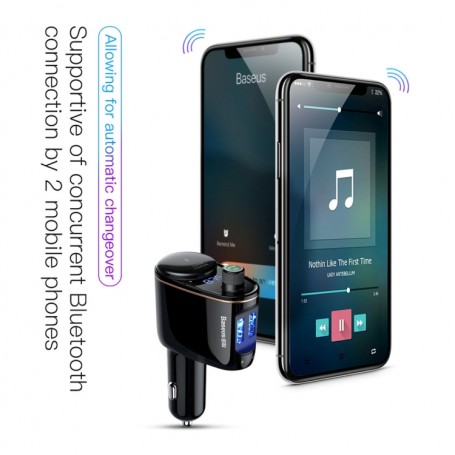 Accessoires iPhone pour voiture : chargeur, supports et transmetteurs FM