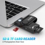 Lecteur USB SD, Micro SD, Sim Carte et cartea puce.