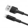 Remax 2A 8 Pin Cable de charge lightning, Longueur: 100 cm (Noir)