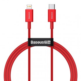 Baseus Cable superieur 20W USB-C / Type-C to 8 Pin Interface Fast Charging Data Cable, Cable Taille: 1m