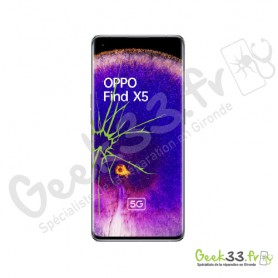 Réparation écran Oppo Find X5 Vitre + LCD