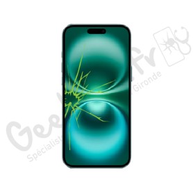 Réparation écran iPhone 16 Vitre + oled