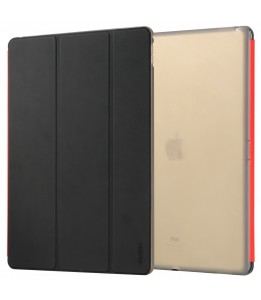 Coque iPad Pro 12" ROCK avec rabat noir Phantom