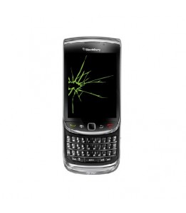 Réparation Blackberry Torch 9800 vitre + LCD