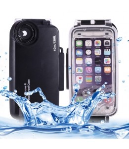 Coque iPhone 6 - 40m Boîtier de plongée imperméable PC + étui de protection ABS