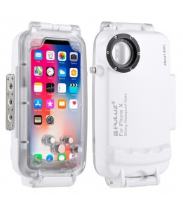 Coque iPhone X - 40m Boîtier de plongée imperméable PC + étui de protection ABS